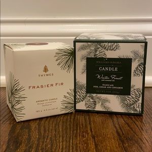 *NEW* Evergreen-scented candle set (2)